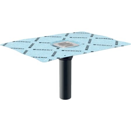 Geberit Duschbodenablauf stockwerksdurch- dringende Installation d50 154.053.00.1