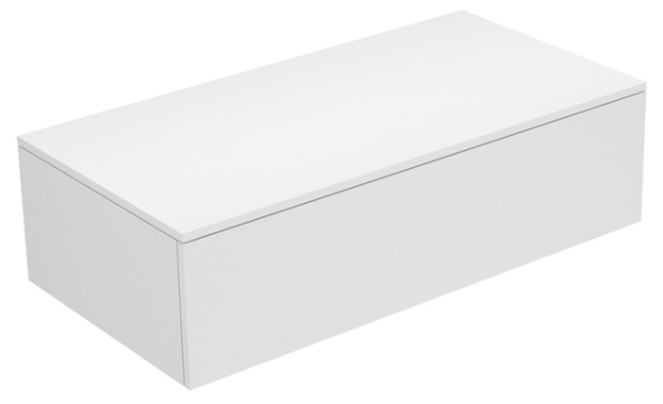 Keuco Sideboard Edition 400 31751, 1 Auszug, weiß HG/weiß HG 31751210000