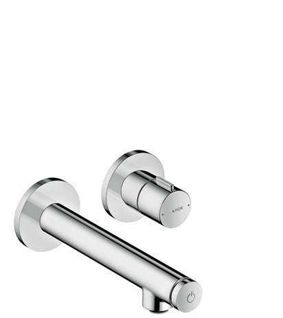 Hansgrohe Waschtischmischer Unterputz Axor Uno Select FS PB kurzer Auslauf 45112930