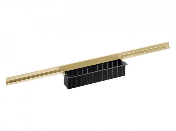 DALLMER Duschrinne CeraWall Individual messing matt, 800 mm