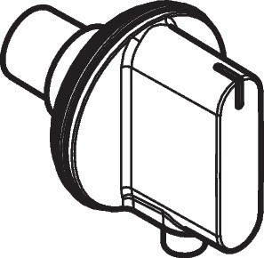 Hansgrohe Thermostatgriff Ecostat Select chrom 95770000