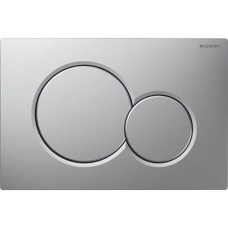 Geberit BetPl. Sigma01, für 2-Menn-Sp. mattchrom-lackiert 115.770.JQ.5