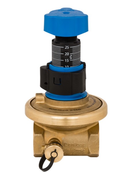 Danfoss Strangdifferenzdr.regl. ASV-PV40 Einstellskala,Rp1 1/2,Sollw.0,05-0,25bar 003Z5605
