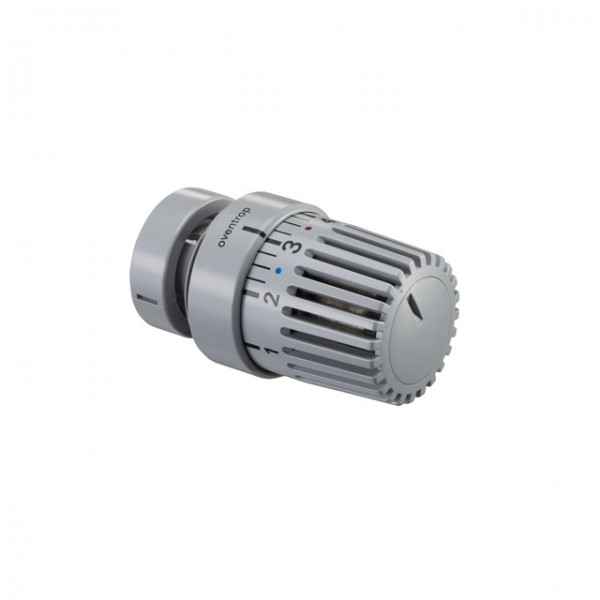 OVENTROP-Thermostat "Uni LD" 7-28 C, 0 * 1-5, Flüssig-Fühler, grau 1011470