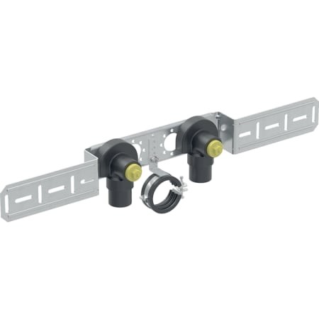 Geberit Anschlusswinkel 90Gr mit AG für MeplaFix Rg RMF1/2-Rp1/2 L:52mm AblRS 632.871.00.2