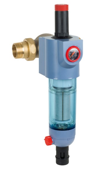 Resideo Filterkombination Primus-Plus rückspülbar, 0,1mm, R 11/2, bleifrei