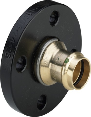 Viega Flansch mit SC Sanpress 2259.5 in 28mm Siliziumbronze 479855