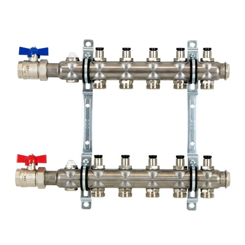 strawa HK-Anschlussverteiler e-class 55 ohne SFE mit 3/4''''KH 9 Hkr.