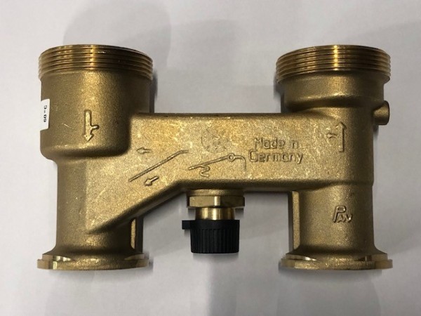 WINDHAGER Thermoregler DN32 /60°C zu SKR Thermoregler DN32 mit Bypass 60°C zu SKR 012299