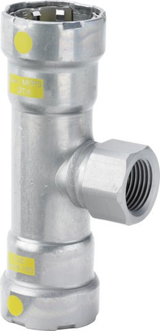 Viega T-Stück mit SC Megapress G 4617.2 in 11/4ZollxRp1x11/4Zoll StahlZn-Nibesch 762896