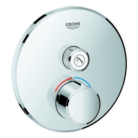 GROHE Unterputzmischer SmartControl 29144 rund FMS 1 Absperrventil chrom 29144000