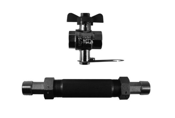 Allmess Wohnungswärmezähler Zubehör EBS DN15 G3/4X110-D 2434000106