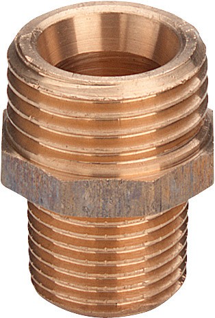 Viega Gewindestutzen 3246 in G1 x R1/2 Rotguss 446765