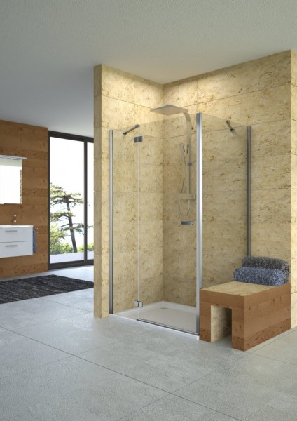 Seitenwand kurz re.f.ST.derby 700x1750 sil.matt ESG Siebdruck Mitte VIGOUR