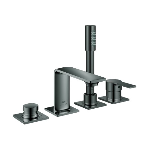 GROHE 4-Loch-EH-Wannenbatterie Allure 19316_1 Oberbau hard graphite 19316A01