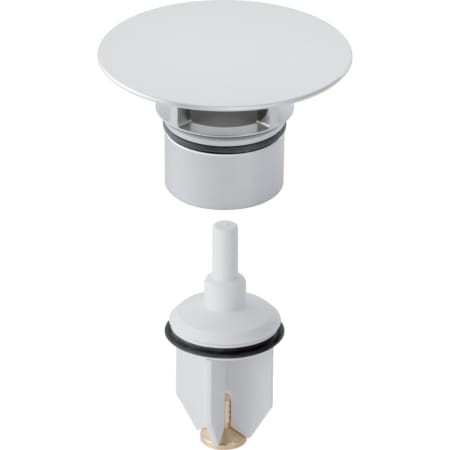 Geberit Ventilabdeckung m. Stopfen verchromt passend zu Clou 240.750.21.1