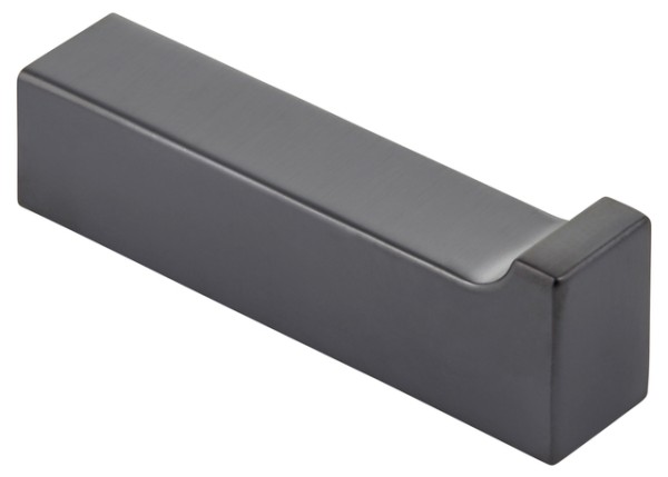 Keuco BademantelhaKeucon Edition 11 11116, Schwarzchrom gebürstet, 67 mm 11116130000