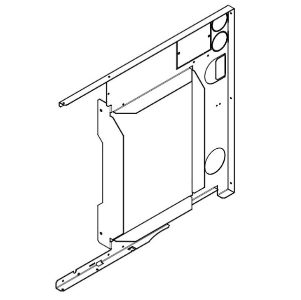 WINDHAGER Haltekonsole Schaltfeld BW2T Haltekonsole Schaltfeld BW2T 21/33, BWL/ 054097