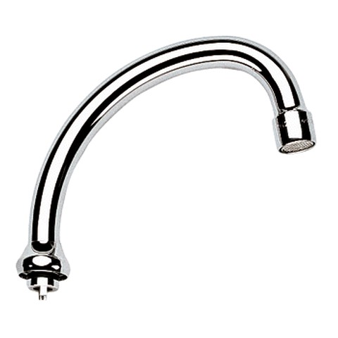 GROHE Rohrauslauf 13076 Ausladung 140mm schwenkbar mit Anschlag chrom 13076000