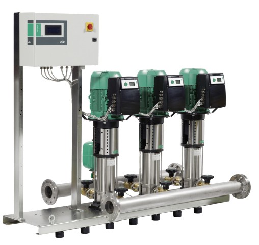 Wilo Mehrpumpenanlage Comfort COR-5 Helix VE 606/K/CCe,R3/R3,2.2kW 2536367