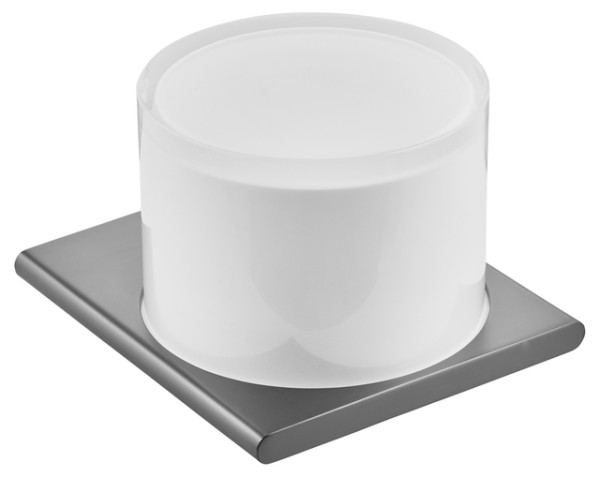 Keuco Lotionspender Edition 400 11552, kpl. Echtkristall-Glas,Schwarzchrom gebürstet 11552139000