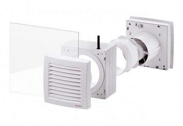 Maico Fenstereinbausatz FE 100/1 SG mit feststehender Außenklappe 930500