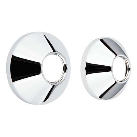 GROHE Rosette 02210 für S-Anschluss DN 15 D:70mm 2 Stück chrom 0221000M