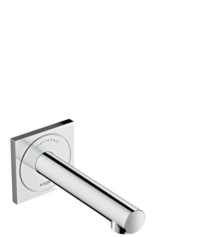 Hansgrohe Waschtischmischer Unterputz Axor Uno Elektronik chrom kurz Auslauf 45110000