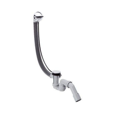 Hansgrohe Ab-u.Überlaufgarnitur Flexaplus Komplettset chrom flex.Überlaufschlauch 58143000