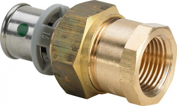 Viega Verschraubung mit SC Sanfix P 2162 in 50mm x Rp1 1/2 Rotguss 634834