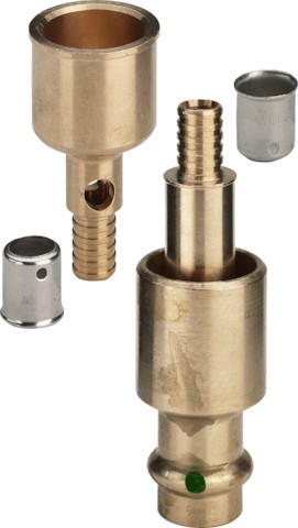 Viega Anschlussset 2276.1 in 28/35x12mm Siliziumbronze 632229
