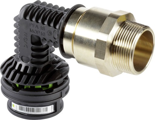 Viega Anschlussbogen mit SC Geopress K 9720.1 in 32mm x R1 1/2 Kunststoff 711221