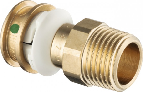 Viega Übergangsstück mit SC Raxofix DN10 5311.01 in DN10 x R1/2 Siliziumbronze 781521