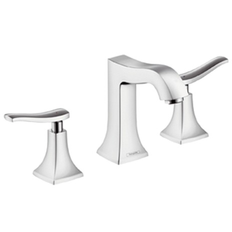 Hansgrohe 3-Loch Waschtischarmatur Metris Classic chrom 31073000