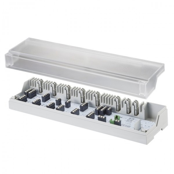 OVENTROP-Anschlussleiste (10 Regelzonen) f. Raumtherm. u. Stellantriebe 230 V 1400981