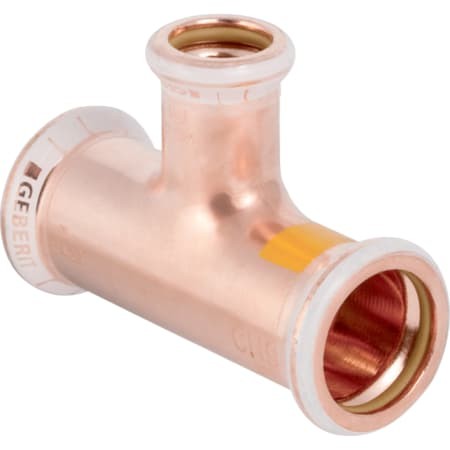 Geberit Mapress Kupfer T-Stück reduziert (Gas) d35-28-35 34544