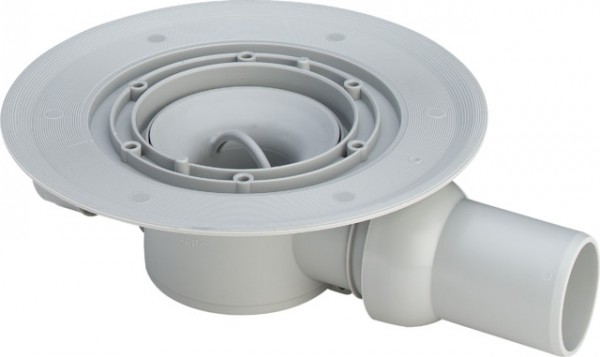 Viega Badablauf Advantix 4935.6 in 50mm Kunststoff grau 485412