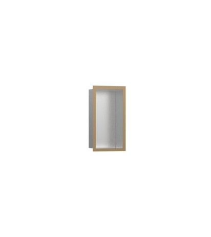 Hansgrohe XtraStoris Individual Wandnische mit Designrahmen 300x150x100mm BST/BBR 56094140