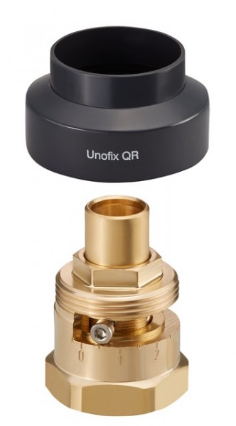 OVENTROP-Distanzstück für "Cocon QTZ" einstellbar, für Einrohrheizung 1149091