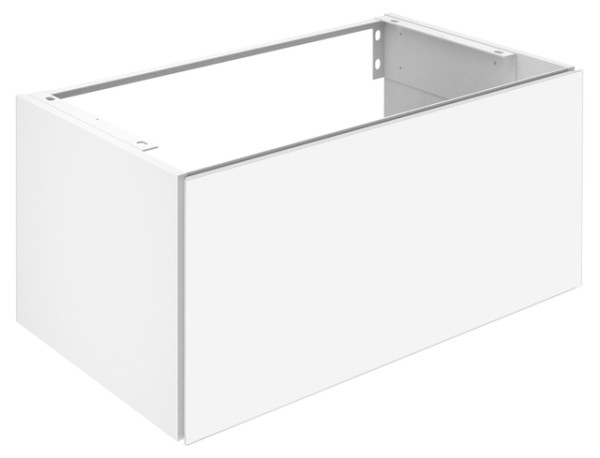 Keuco WTU X-Line 33161, 1 Auszug, trüffel/Glas trüffel, 800x400x490mm 33161140000