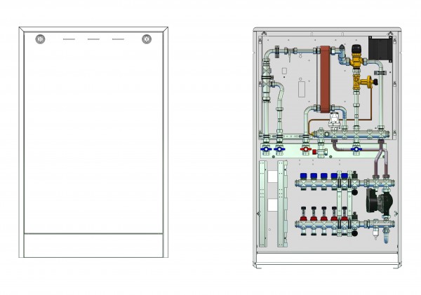 strawa Frischwasser-Wohnungsstation Friwara smart WS12-FBR-CU-AP-63 5 Hkr.