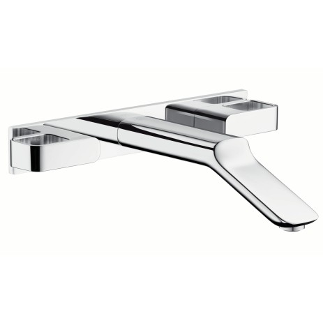 Hansgrohe 3-Loch WTA Axor Urquiola Wand chrom mit Platte u.langem Auslauf 11043000