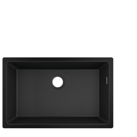 Hansgrohe Unterbauspüle 660 S510-U660 graphitschwarz 43432170