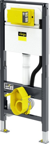 Viega WC Element Prevista Dry 8521 mit Dusch WC Anschluss 1120 mm höhenverst. 771997