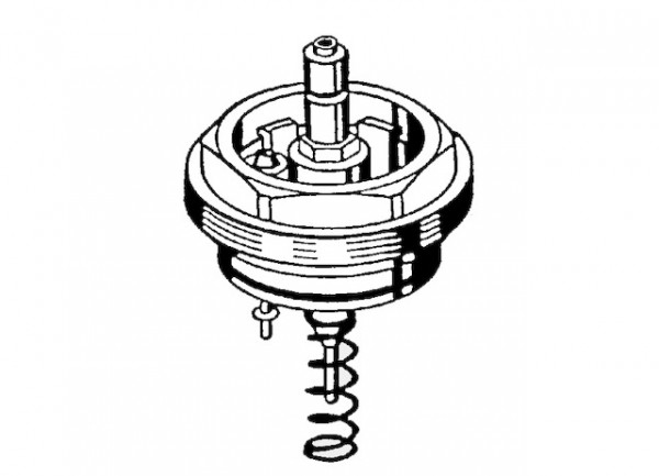 SCHELL Verschlusskopf für MILANO WC-Spülarmatur, Spartaste 293760099