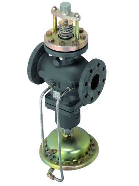 Danfoss Vol.-stromregl. m.Stellv. AFQM 6 DN65, Kvs 50, PN16, GG-25, 0,5 Flansch 003G6063