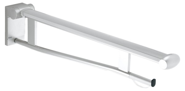 Keuco SK-Griff WC Plan Care 34903, mit WC-PH, sil-elox/schwarzgrau, 850mm 34903170837