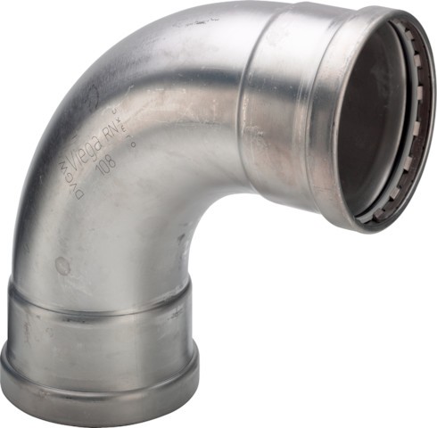 Viega Bogen Sanpress Inox XL 2316XL in 88,9mm Edelstahl 482602