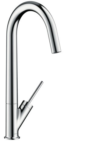 Hansgrohe Spültischmischer Axor Starck chrom mit schwenkbarem Auslauf 10822000