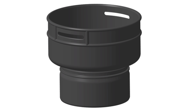 Wolf Easy-Connect Adapter DN90 für FWL-F-100 Unterputzkasten 1732296